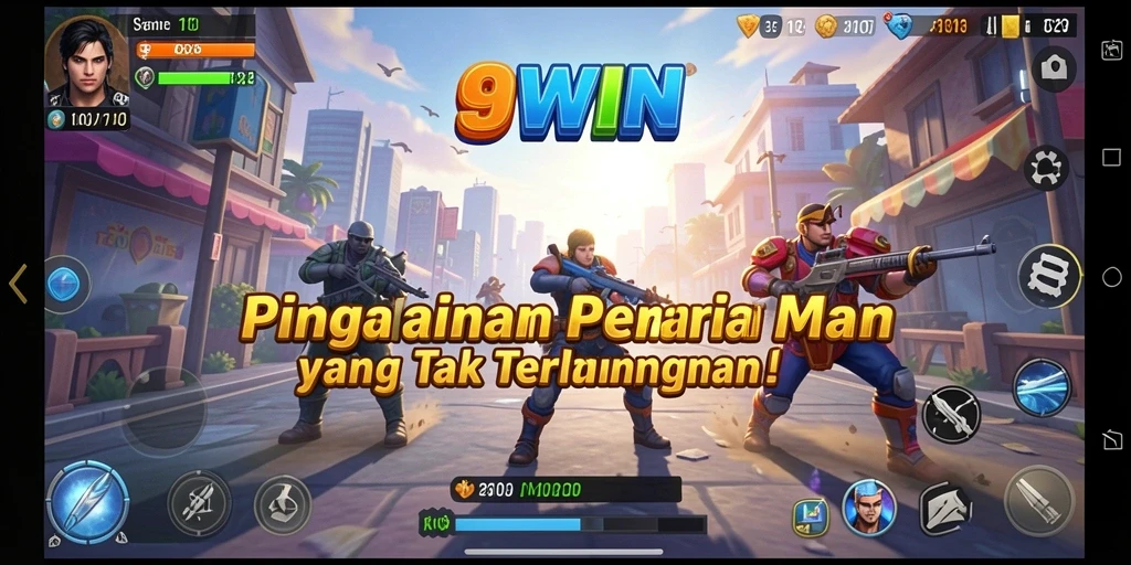Tampilan gameplay 9WIN yang menakjubkan dan interaktif.