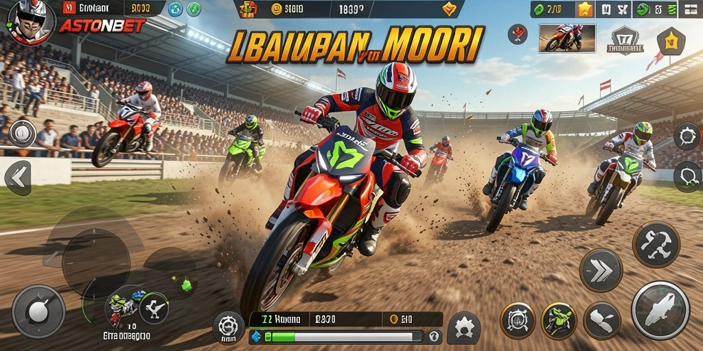 Tampilan gameplay ASTONBET yang intens dan mendebarkan.