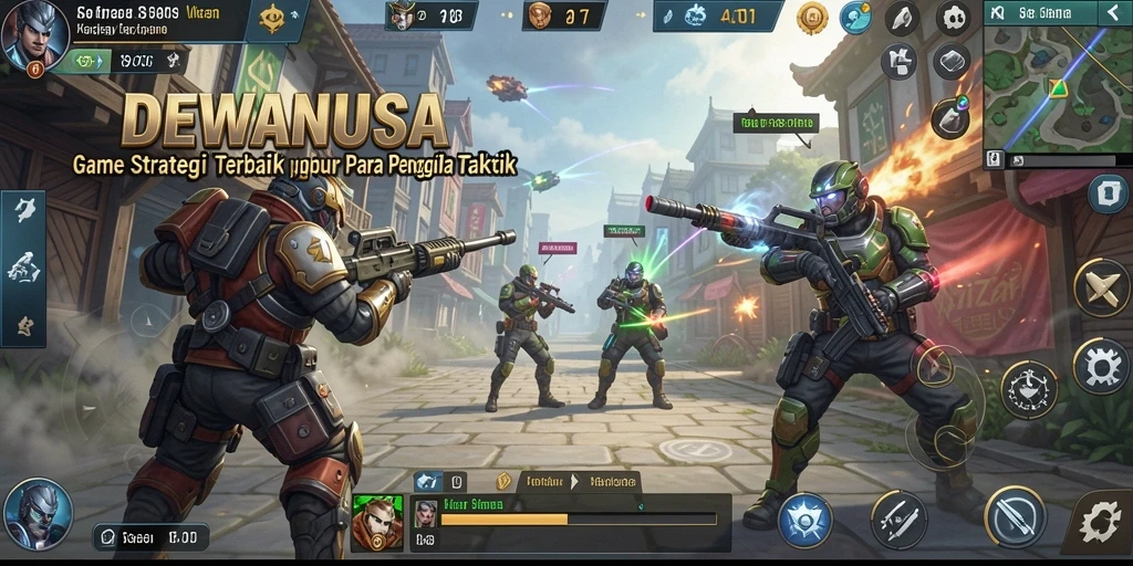 Gameplay strategis yang menegangkan dalam DEWANUSA.