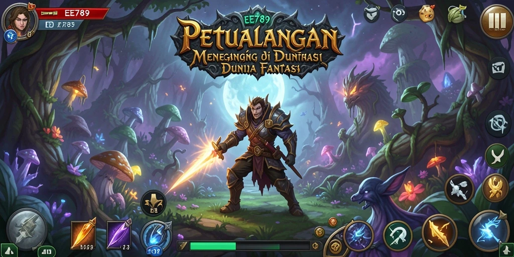 Tampilan gameplay EE789 yang menakjubkan dalam dunia petualangan.