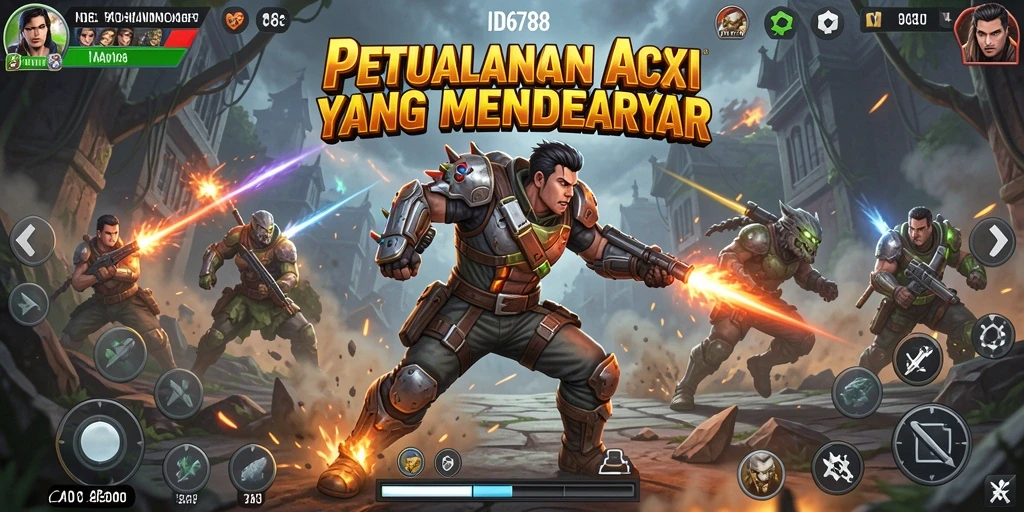 Gameplay Action mendebarkan di ID6788 yang penuh aksi.