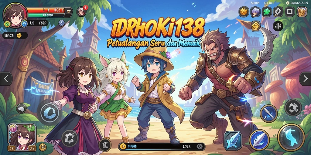 Tampilan gameplay IDRHOKI138 yang memukau dan dinamis.