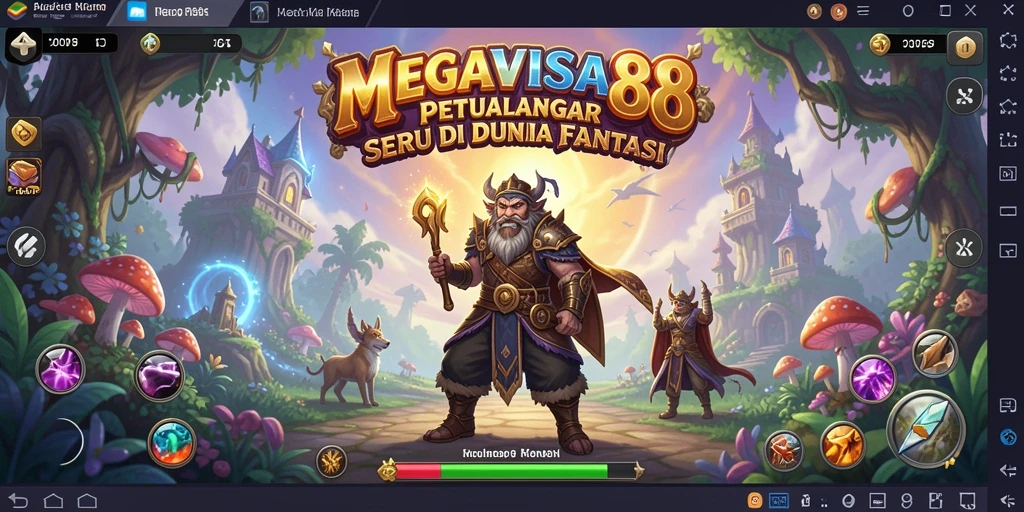 Screenshot gameplay MEGAVISA88 menampilkan aksi petualangan yang mendebarkan.