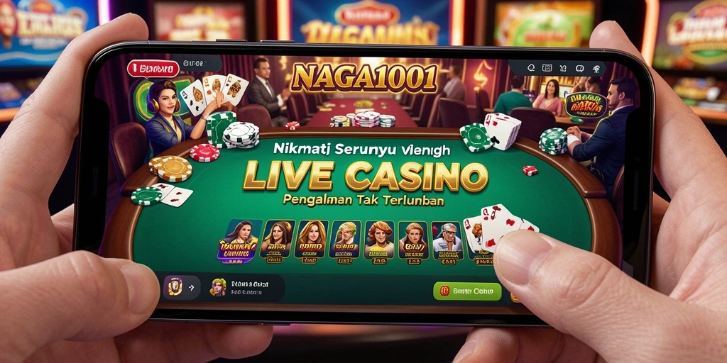 Gameplay seru dari NAGA1001 dengan dealer langsung yang profesional.