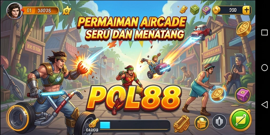 Tangkapan layar utama POL88 menampilkan gameplay yang seru dan menantang.