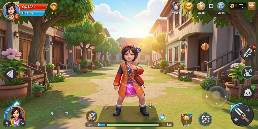 Tampilan gameplay QQ1221 yang menarik dan interaktif.