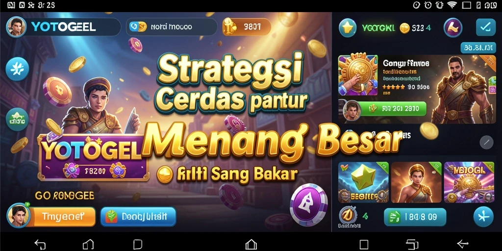Screenshot YOTOGEL yang menampilkan gameplay Strategy yang mendebarkan.